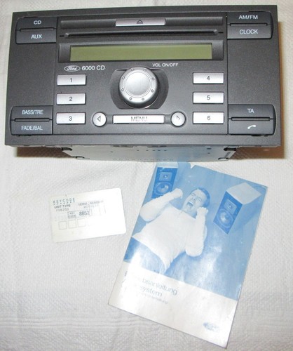 Ford autoradio 6000 cd - ford,