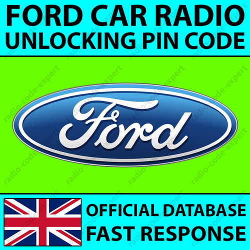 Ford radio pin code - radio,